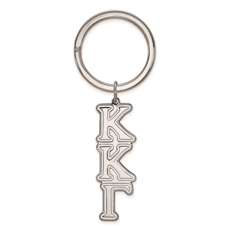 Sterlingsilber Rhodiniert Logoart Kappa Gamma Key Kette