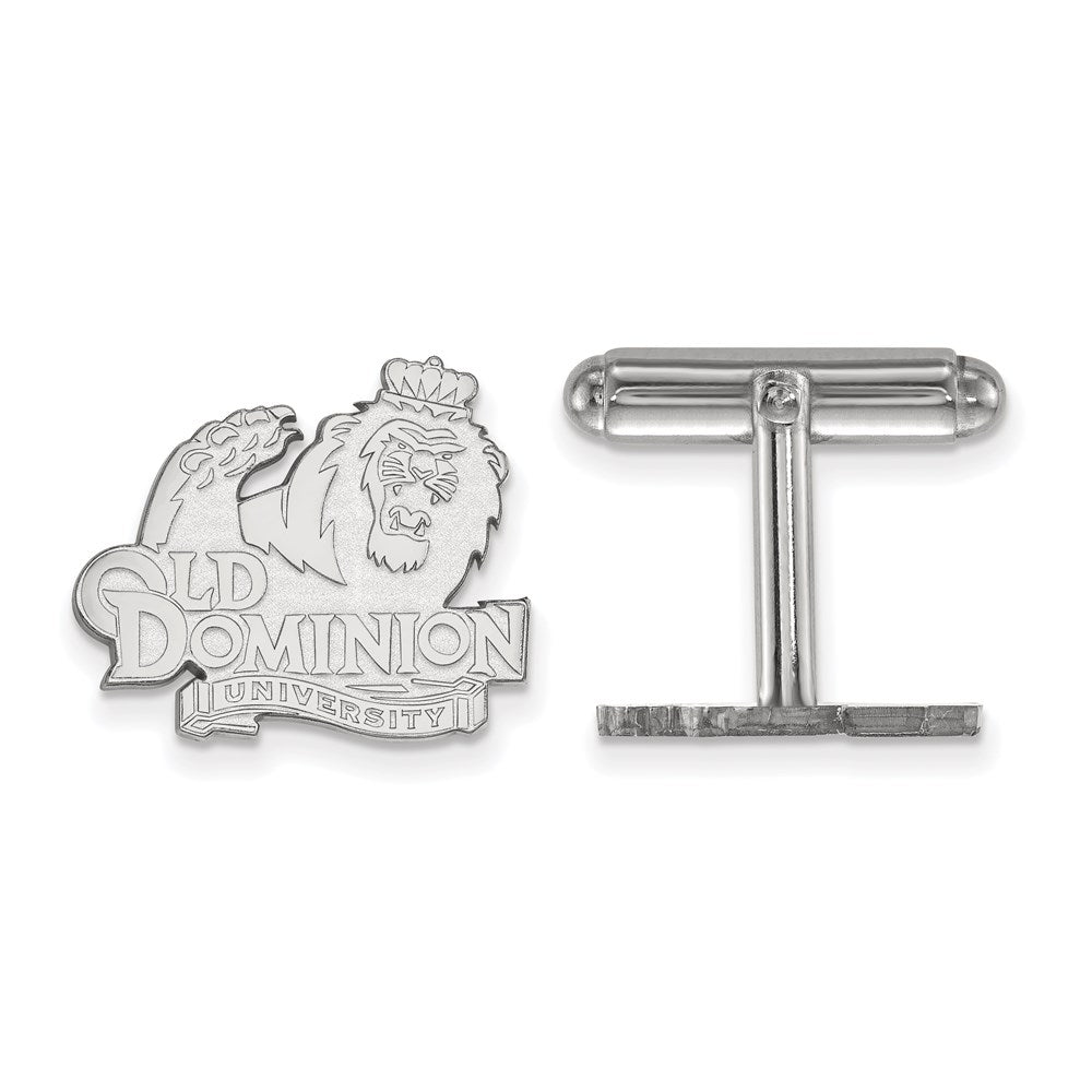 Sterlingsilber Rhodiniert Logoart Old Dominion University Manschette Knöpfe