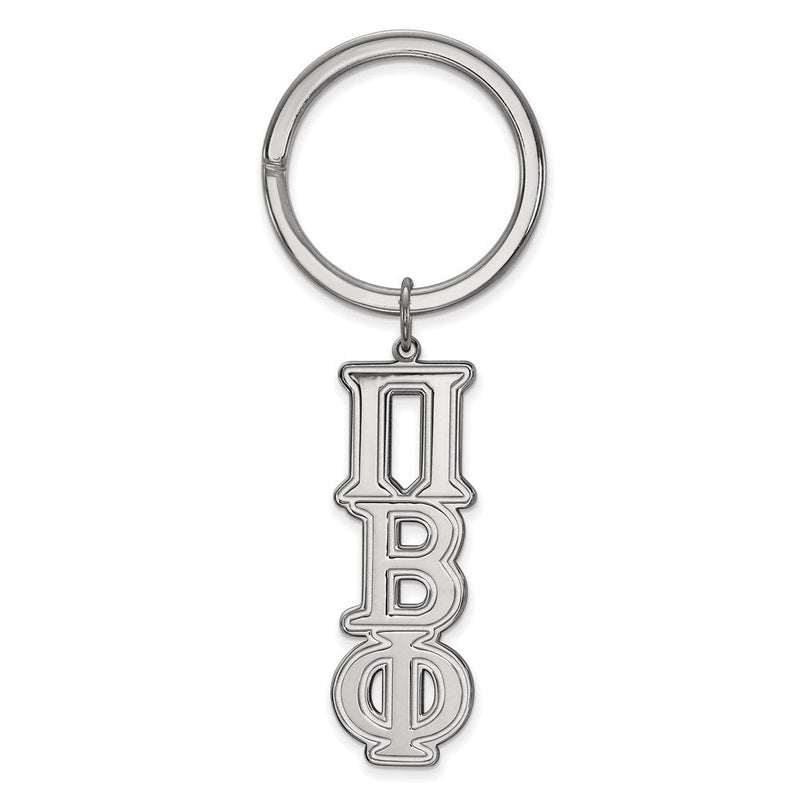 Sterlingsilber Rhodiniert Logoart Pi Beta Phi Key Kette