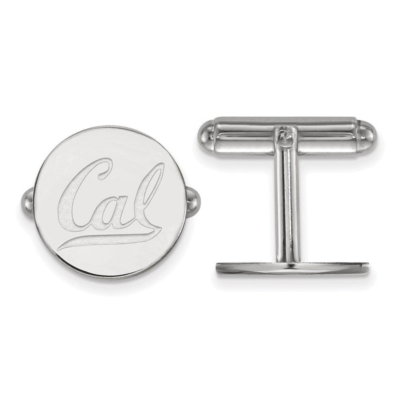 Sterlingsilber Rhodiniert Logoart U. Of California Berkeley Manschette Knöpfe