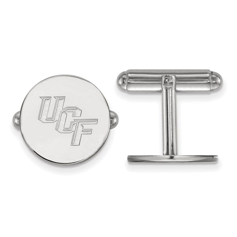 Sterlingsilber Rhodiniert Logoart University Of Central Florida Manschette Knöpfe