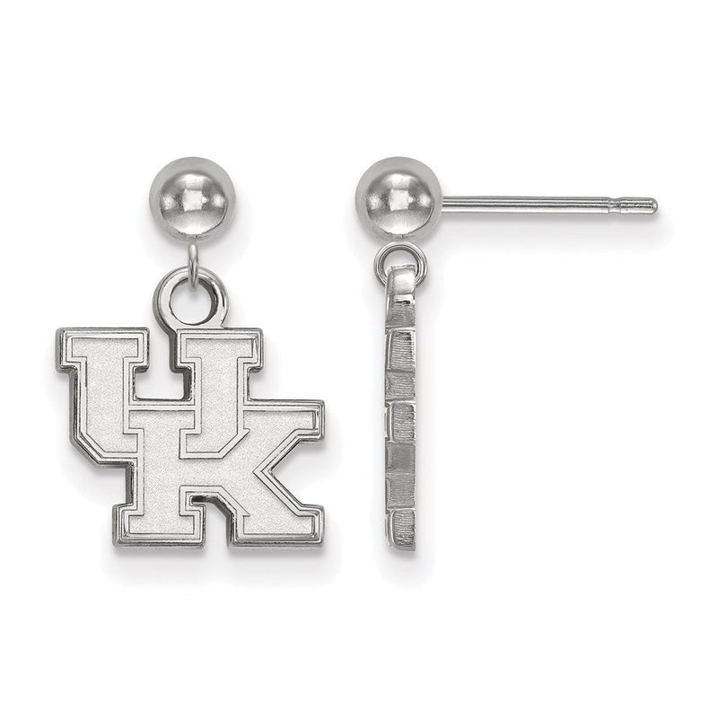 Sterlingsilber Rhodiniert Logoart University Of Kentucky U K Hängend Kugel Ohrstecker