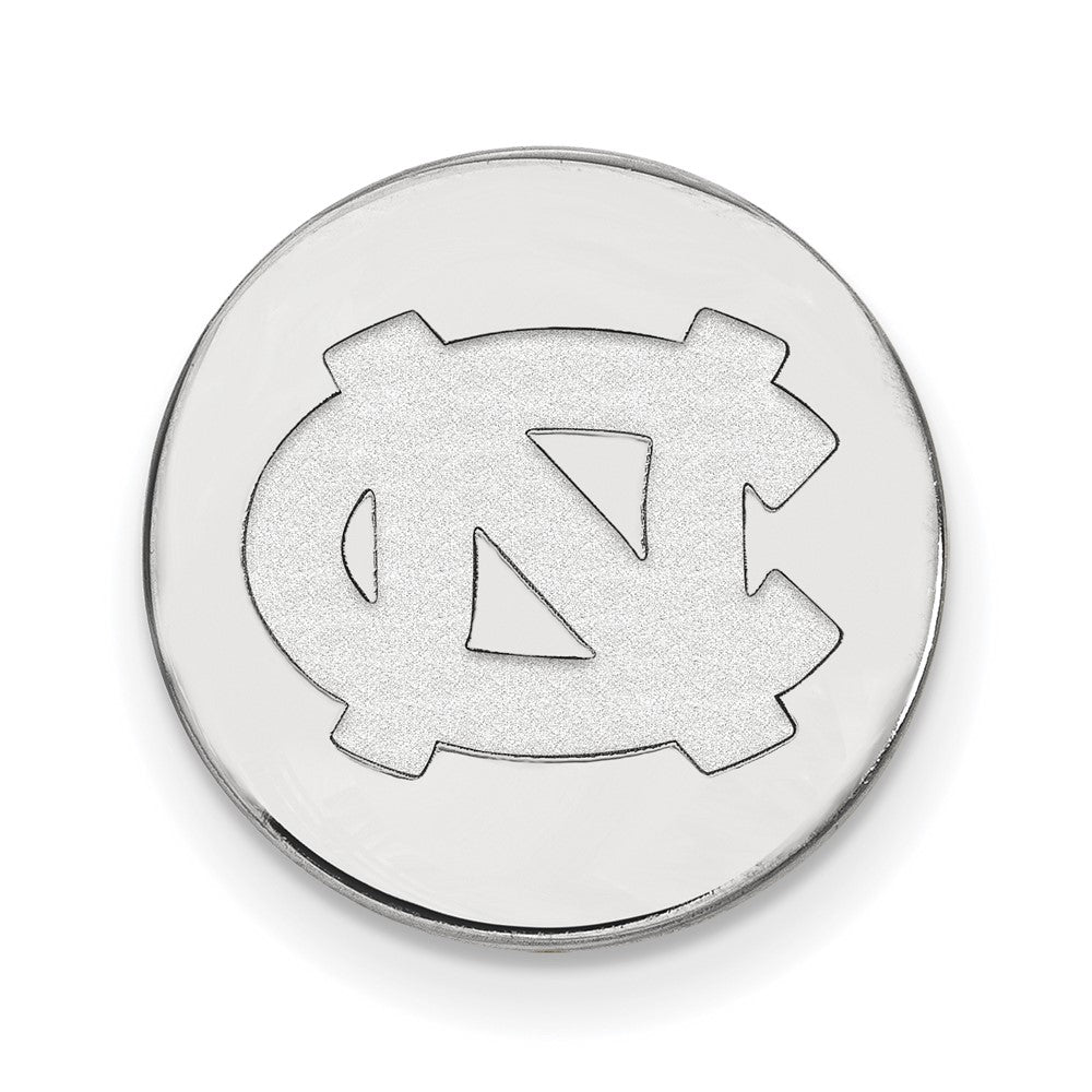 14K Weißgold Logoart University Of North Carolina N-c Anstecknadel