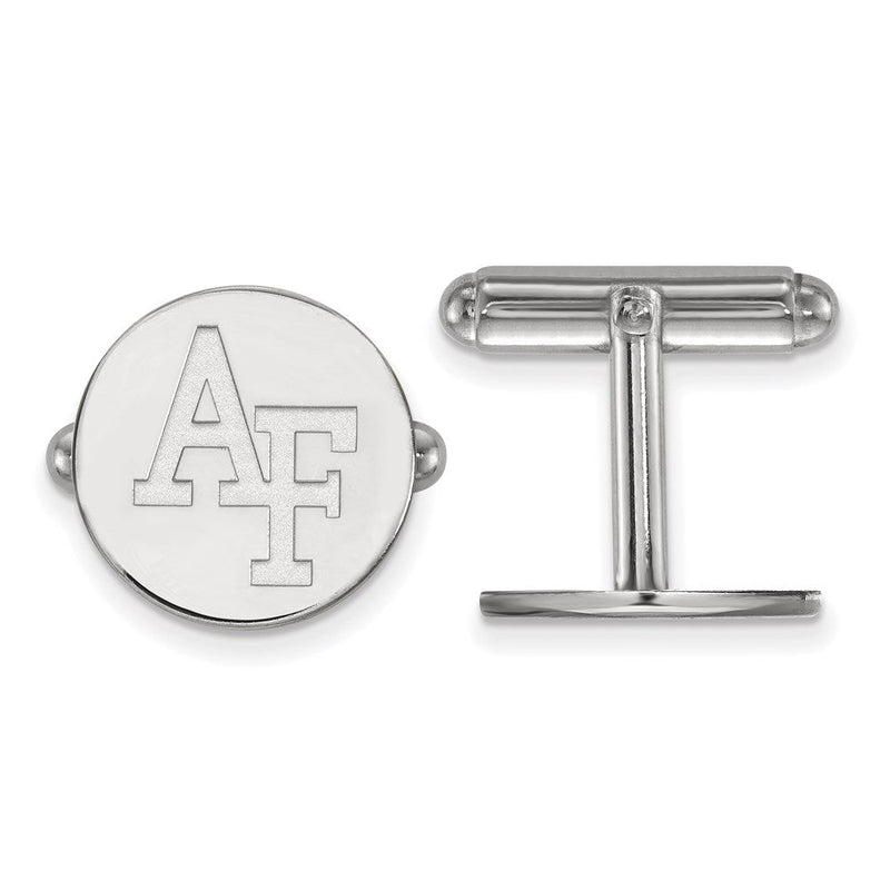 Sterlingsilber Rhodiniert Logoart U.s. Luft Kraft Akademie Manschette Knöpfe
