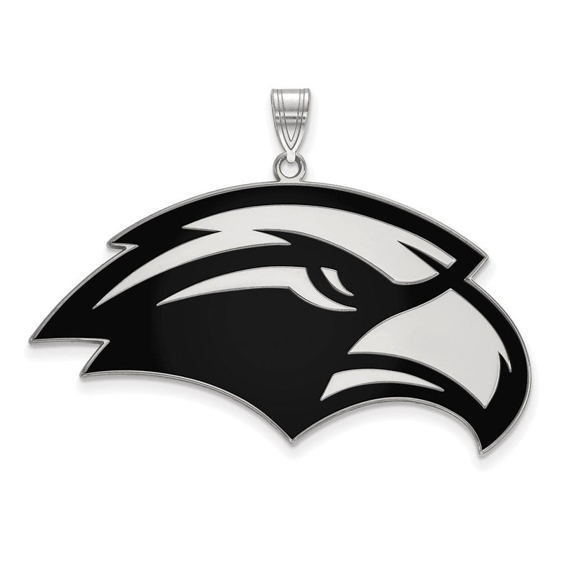 Sterlingsilber Rhodiniert Logoart University Of Southern Mississippi Adler Extra Groß Emailliert Anhänger
