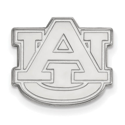 14K Weißgold Logoart Auburn University Anstecknadel
