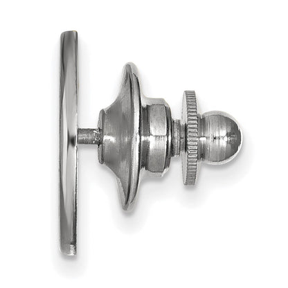 Sterlingsilber Rhodiniert Nhl Logoart Vancouver Canucks Anstecknadel