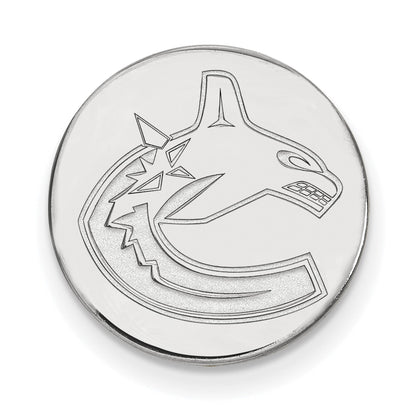 14K Weißgold Nhl Logoart Vancouver Canucks Anstecknadel