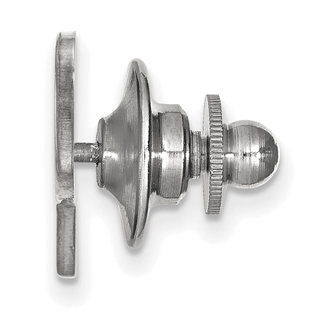 Sterlingsilber Rhodiniert Logoart Purdue Universität. Anstecknadel