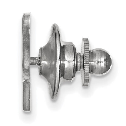 Sterlingsilber Rhodiniert Logoart Purdue Universität. Anstecknadel
