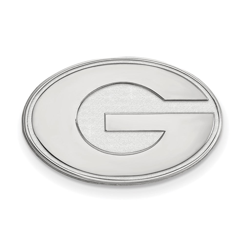 14K Weißgold Logoart University Of Georgia Buchstabe G Anstecknadel