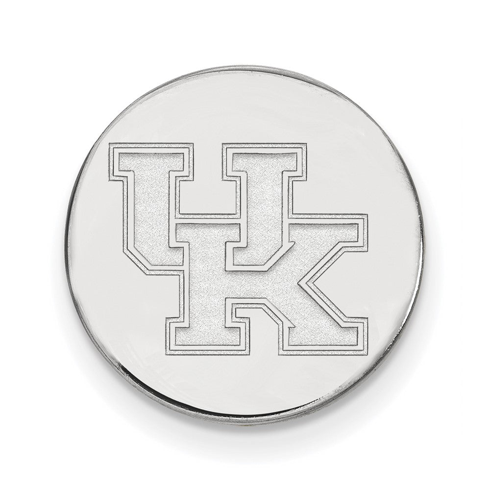 14K Weißgold Logoart University Of Kentucky U-k Anstecknadel