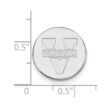 14K Weißgold Logoart University Of Virginia Anstecknadel