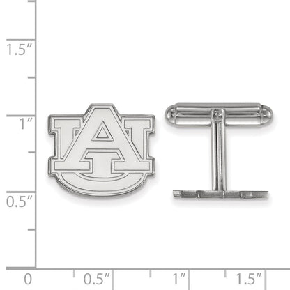 Sterlingsilber Rhodiniert Logoart Auburn University Manschette Glieder