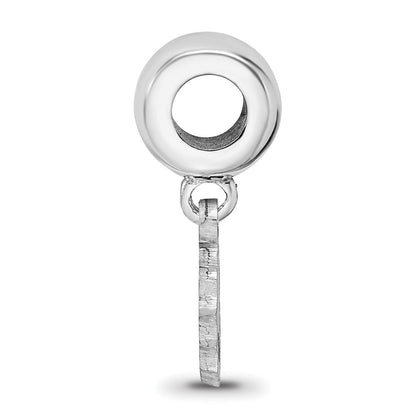 Sterlingsilber Rhodiniert Logoart James Madison University Xs Hängend Perle