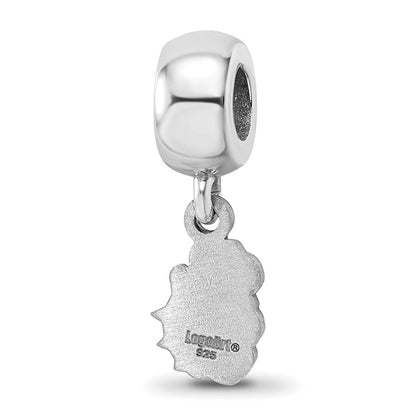 Sterlingsilber Rhodiniert Logoart James Madison University Xs Hängend Perle