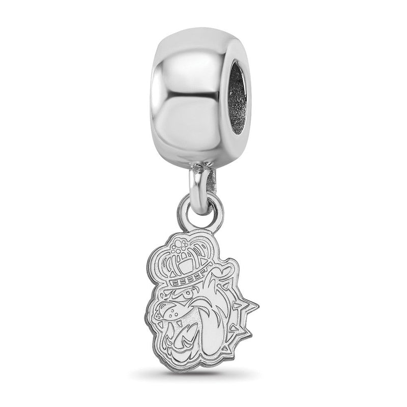 Sterlingsilber Rhodiniert Logoart James Madison University Xs Hängend Perle