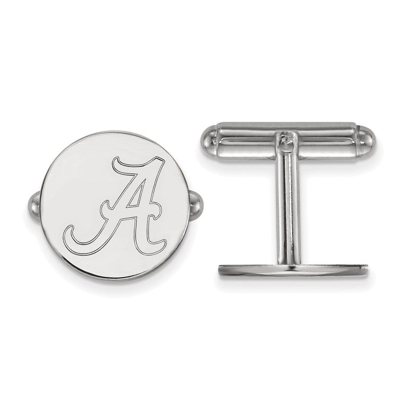 Sterlingsilber Rhodiniert Logoart University Of Alabama Manschette Knöpfe