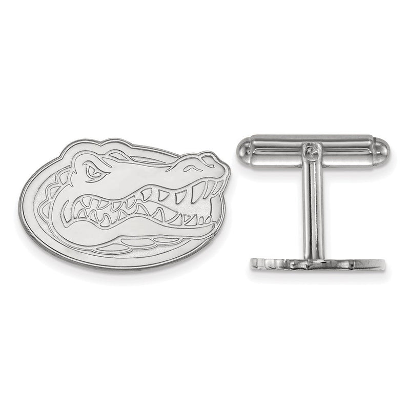 Sterlingsilber Rhodiniert Logoart University Of Florida Gator Manschette Knöpfe
