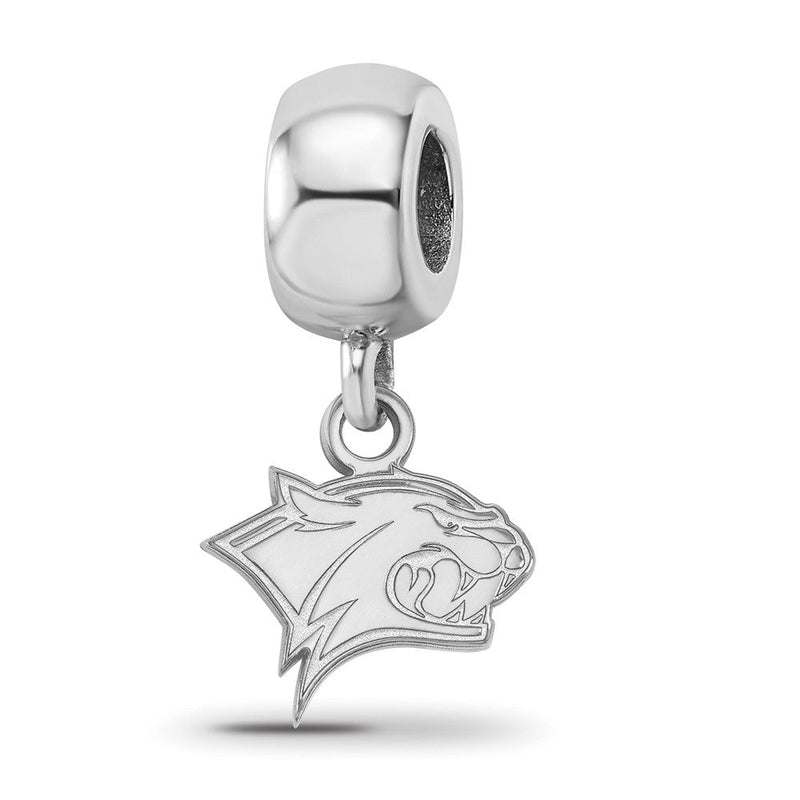 Sterlingsilber Rhodiniert Logoart U. Of New Hampshire Xs Hängend Perle