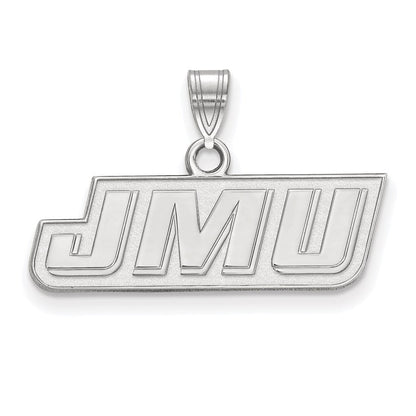 Sterlingsilber Rhodiniert Logoart James Madison University J M U Klein Anhänger