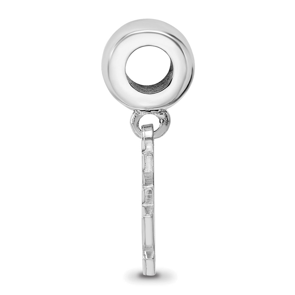 Sterlingsilber Rhodiniert Logoart Marquette University Sm Hängend Perle