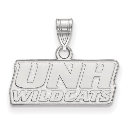 Sterlingsilber Rhodiniert Logoart University Of New Hampshire Klein Anhänger