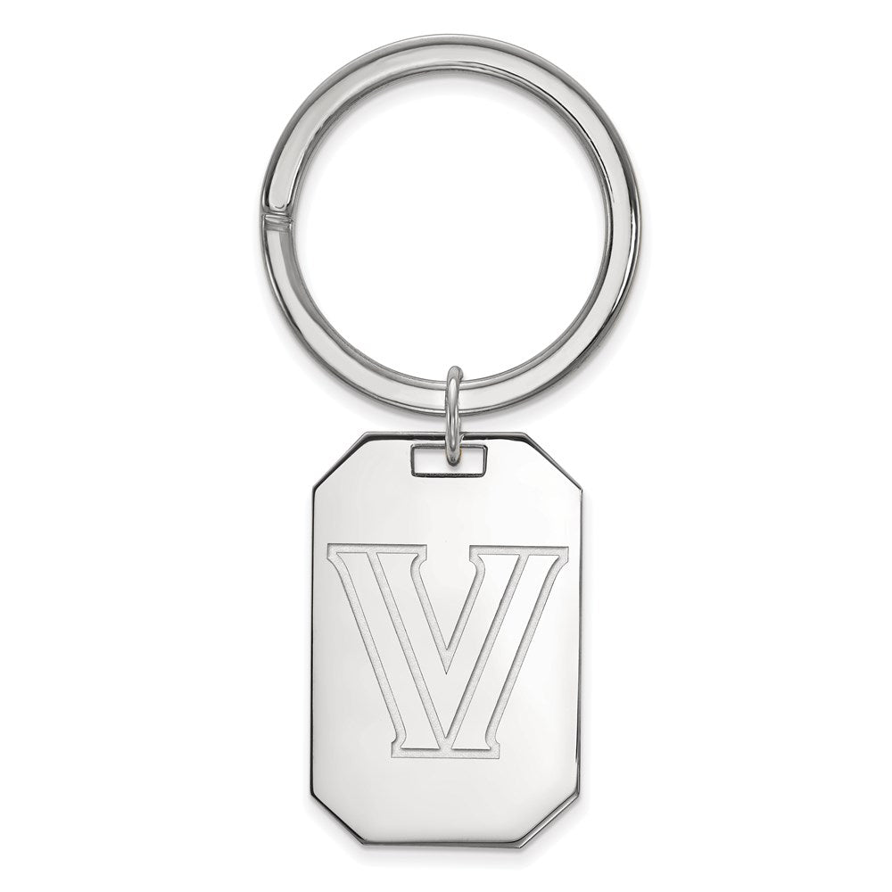 Sterlingsilber Rhodiniert Logoart Villanova University Key Ring