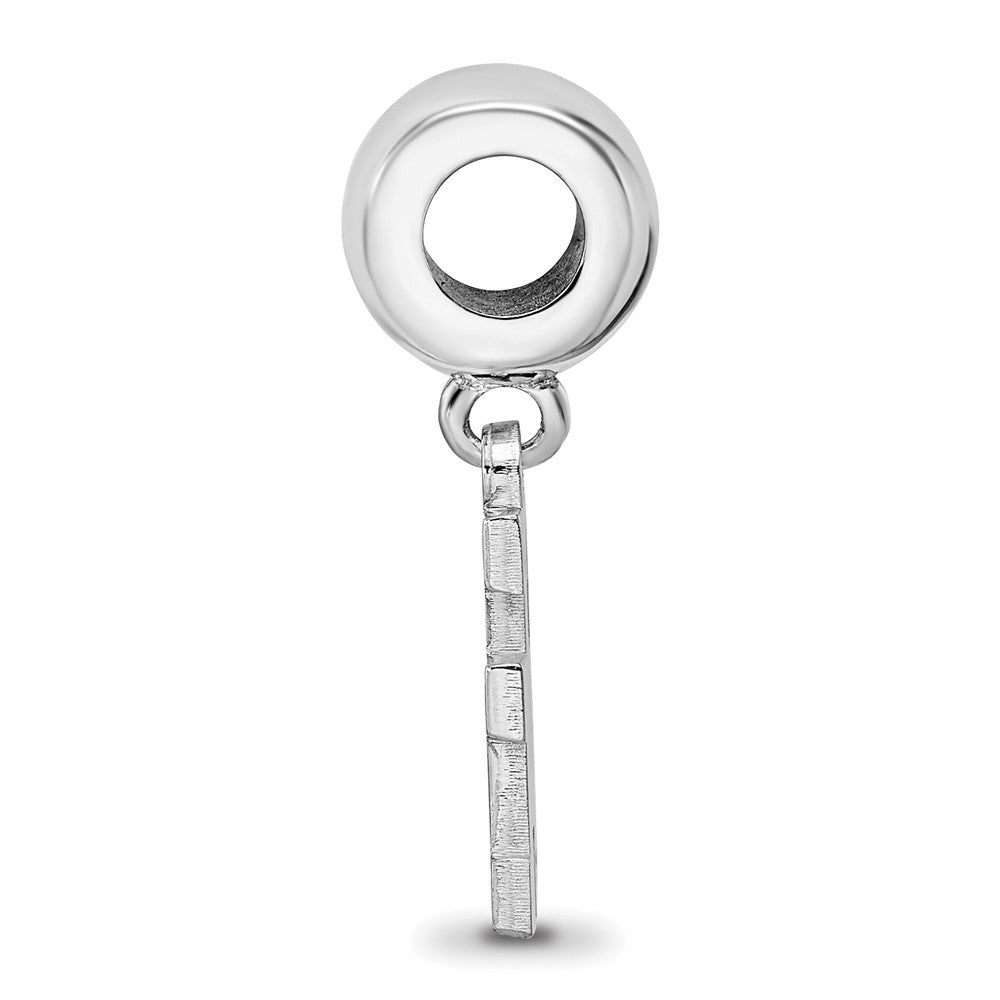 Sterlingsilber Rhodiniert Logoart University Of Houston Sm Hängend Perle