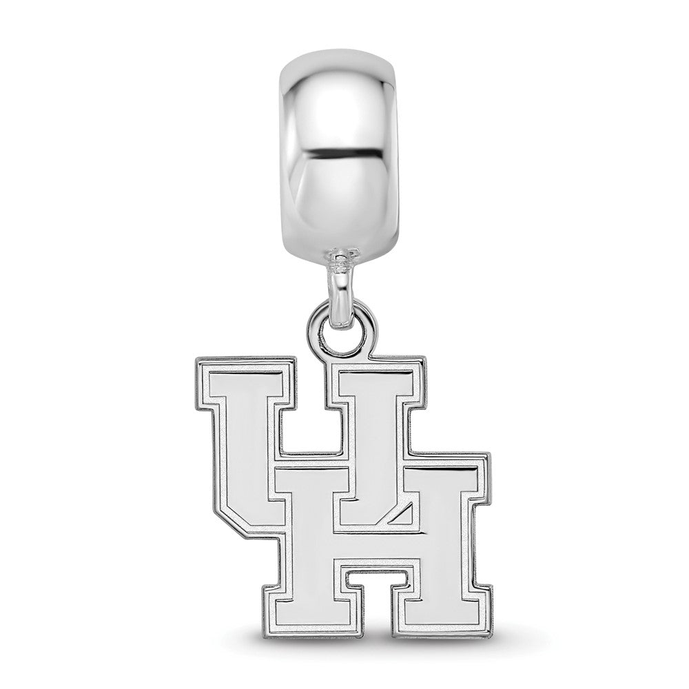 Sterlingsilber Rhodiniert Logoart University Of Houston Sm Hängend Perle