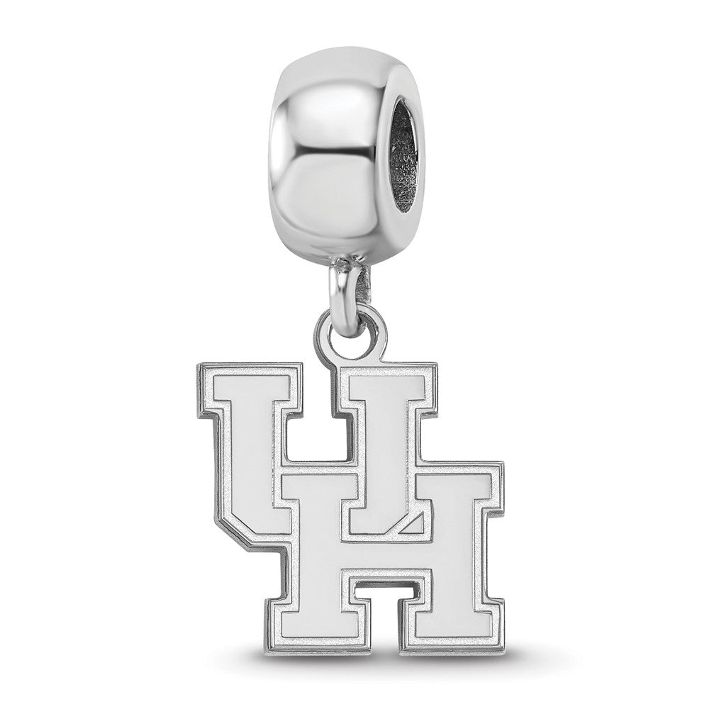 Sterlingsilber Rhodiniert Logoart University Of Houston Sm Hängend Perle