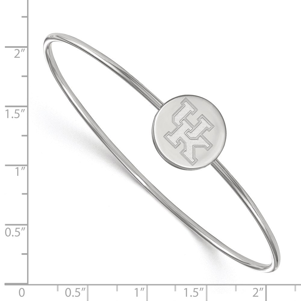 Sterlingsilber Rhodiniert Logoart University Of Kentucky Armreif Schieber auf