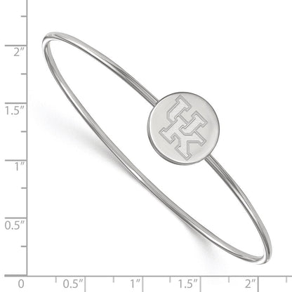 Sterlingsilber Rhodiniert Logoart University Of Kentucky Armreif Schieber auf