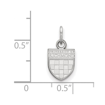 Sterlingsilber Ss Rhodiniert Platin Logo Art University Of Richmond Xs Anhänger