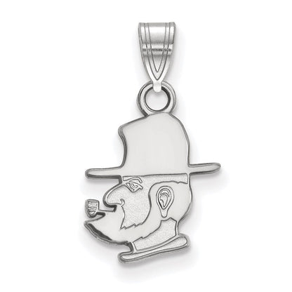 Sterlingsilber Rhodiniert Logoart Appalachian State University Mountaineer Klein Anhänger