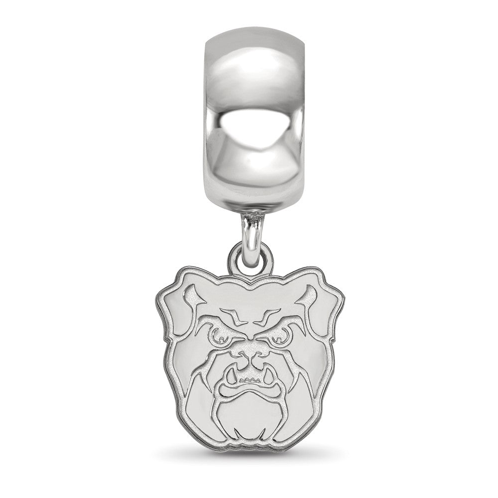 Sterlingsilber Rhodiniert Logoart Butler University Hängend Perle