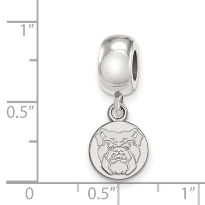 Sterlingsilber Rhodiniert Logoart Butler University Hängend Perle