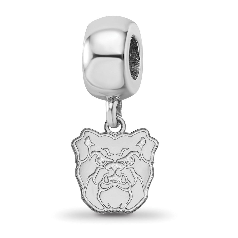 Sterlingsilber Rhodiniert Logoart Butler University Hängend Perle