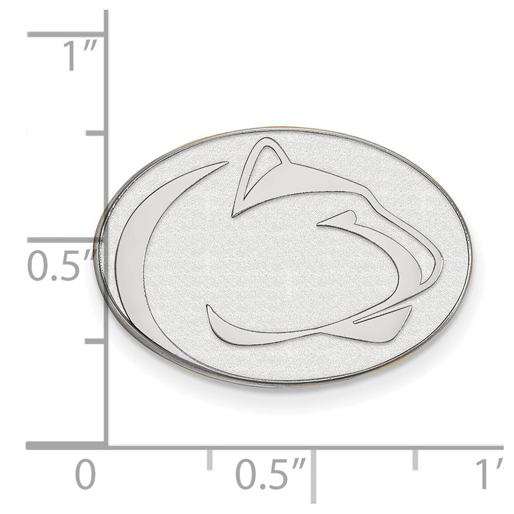 Sterlingsilber Rhodiniert Logoart Penn State University Anstecknadel