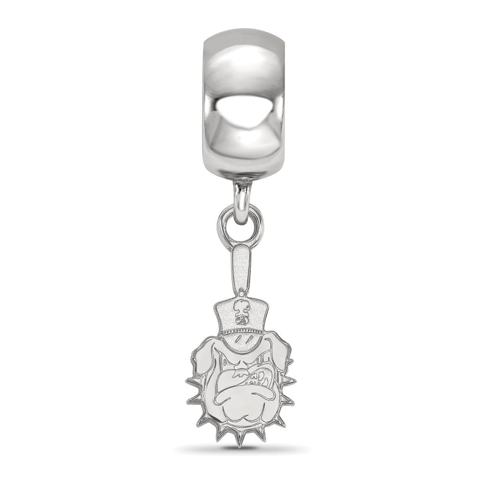 Sterlingsilber Rhodiniert Logoart The Citadel Klein Hängend Perle