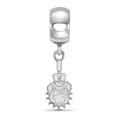 Sterlingsilber Rhodiniert Logoart The Citadel Klein Hängend Perle