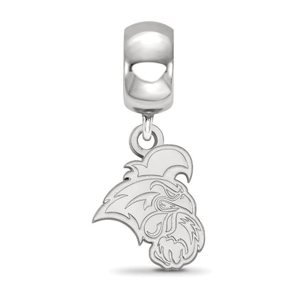 Sterlingsilber Rhodiniert Logoart Coastal Carolina U. Sm Hängend Perle