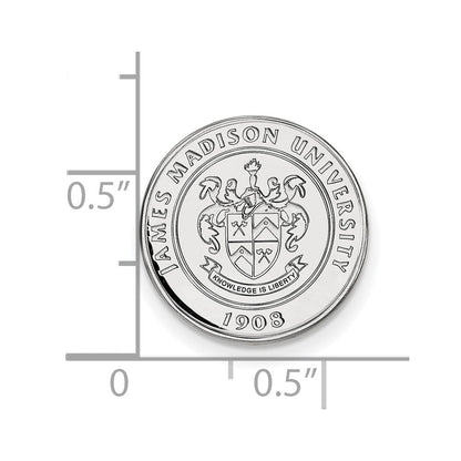 Sterlingsilber Rhodiniert Logoart James Madison University Wappen Anstecknadel