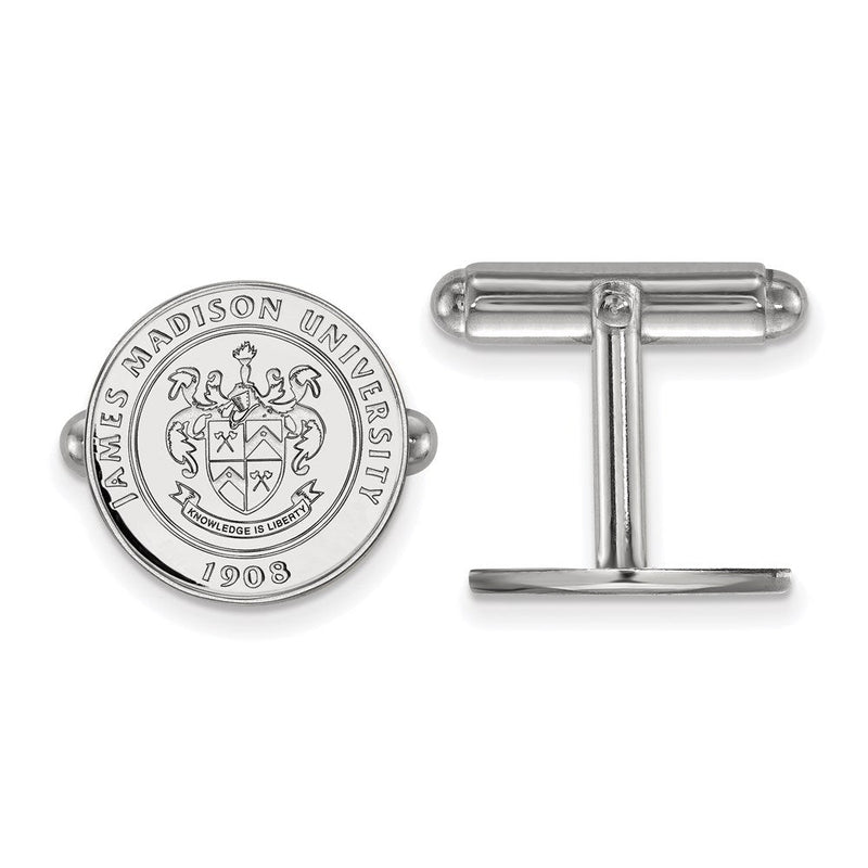 Sterlingsilber Rhodiniert Logoart James Madison University Wappen Manschette Knöpfe
