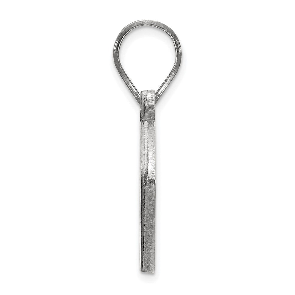 Sterlingsilber Rhodiniert Logoart Oklahoma State University O S U Football Anhänger