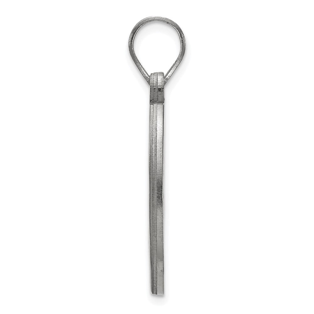 Sterlingsilber Rhodiniert Logoart Baylor University Bears Mittel Kreis Anhänger