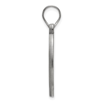 Sterlingsilber Rhodiniert Logoart Baylor University Bears Mittel Kreis Anhänger