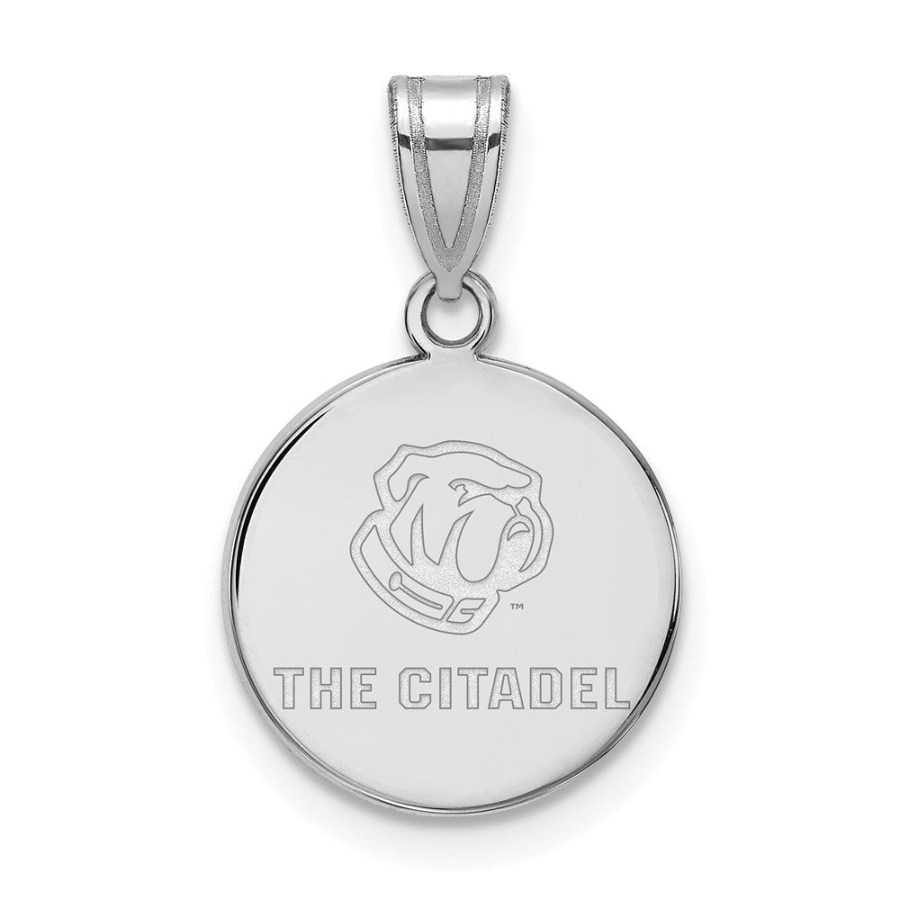 Sterlingsilber Rhodiniert Logoart The Citadel Mittel Anhänger