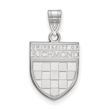 Sterlingsilber Rhodiniert La University Of Richmond Mittel Anhänger