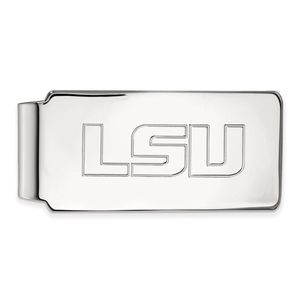 Sterlingsilber Rhodiniert Logoart Louisiana State University Geldklammer